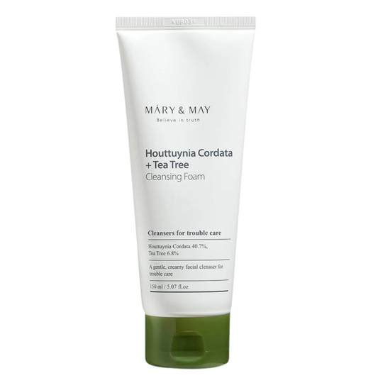 Houttuynia Cordata + Tea Tree Cleansing Foam