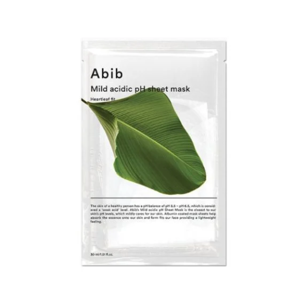 Mild Acidic pH Sheet Masks